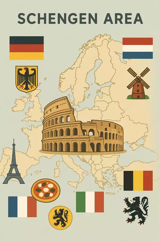 Путешествие по Европе начинается здесь!