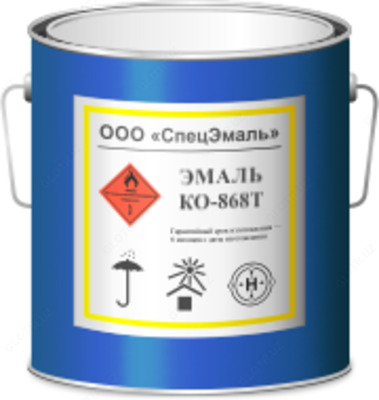Краска Эмаль КО-868 серебристая (Термостойкая) в Ташкенте в Узбекистане.
