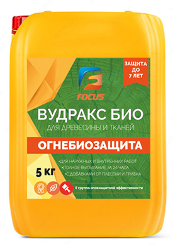 Огнебиозащитная трудновымываемая пропитка ВУДРАКС® ВЕГА (Новинка)