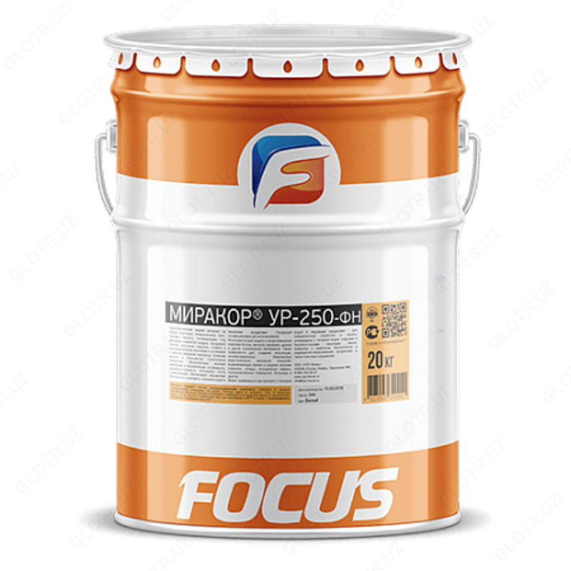 Эфир-уретановая грунт-эмаль с «железной слюдкой» МИРАКОР® УР-250-ФН