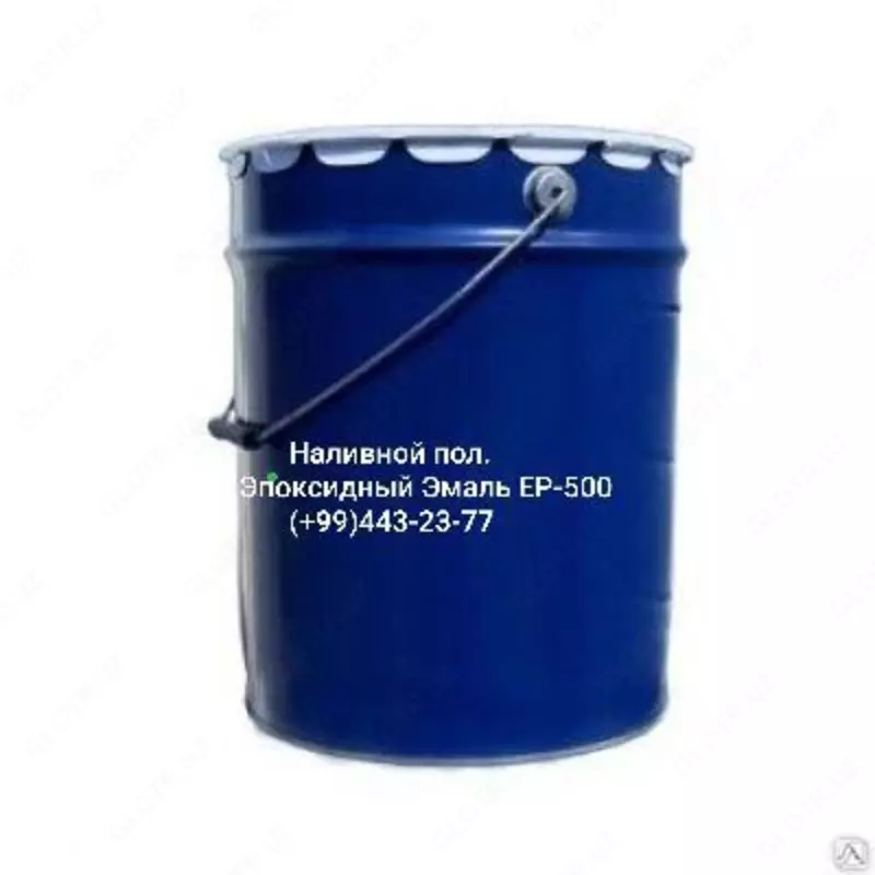 Эпоксидный эмаль EP-500 наливной пол в Ташкенте в Узбекистане.