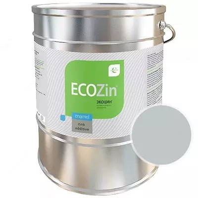 Цинконаполненный грунт по металлу ECOZIN А 55%, серый ( 25 кг) в Ташкенте в Узбекистане.