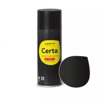 CERTA термостойкая эмаль черный глубокоматовый 1200°С (RAL 9004) (25