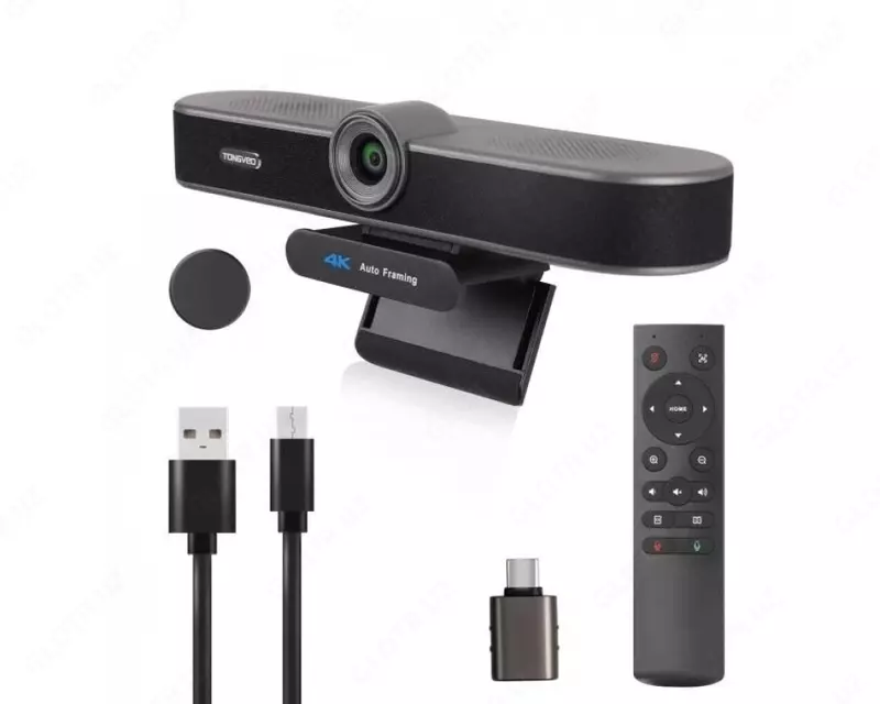 TEVO-VA300C 4K PTZ kamera — для видеоконференций и онлайн-встреч /4x optik zoom, 8.29 MP, USB 2.0