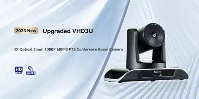 TEVO-UHD3H PTZ-камера 1080p для видеоконференций, 3x Zoom, USB UVC