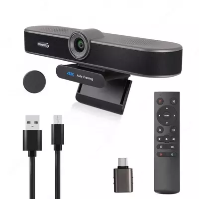 Поворотная 4K-камера для видеоконференций с 4x зумом