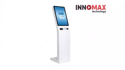 Напольный интерактивный киоск SSI-HYT21 с функцией печати талонов