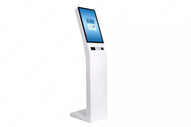 Напольный интерактивный киоск SSI-HYT21 с функцией печати талонов