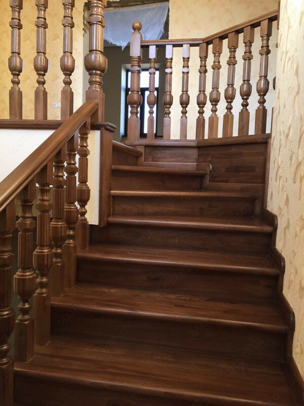  Деревянная лестница 002 - 