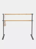 Двухрядный мобильный хореографический балетный станок ДЛИНОЙ 1.5 m (M1500) Х.К «TGR AND TMI »