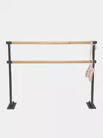 Хореографический напольный двухрядный балетный станок(P1350) Х.К «TGR AND TMI »