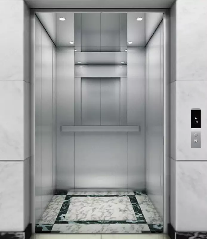 Зеркальный пассажирский лифт "SE-J102N"