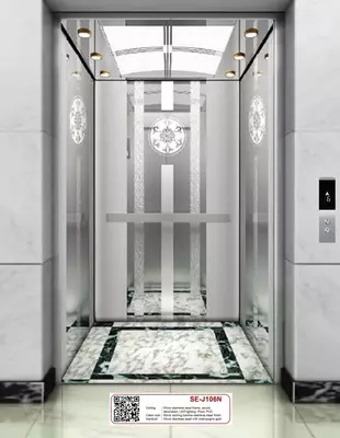 Зеркальный пассажирский лифт "SE-J106N" - от 149 000 000 сум / комплект