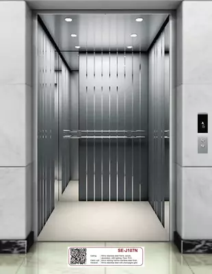 Зеркальный пассажирский лифт "SE-J107N" - от 149 000 000 сум / комплект