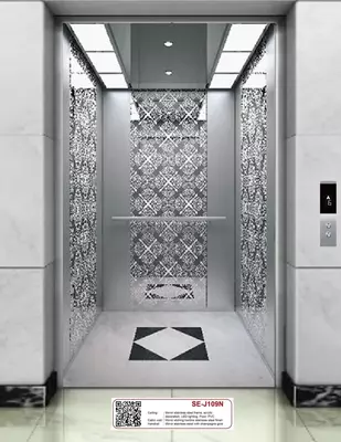 Зеркальный пассажирский лифт "SE-J109N" - от 149 000 000 сум / комплект