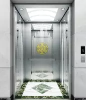 Зеркальный пассажирский лифт "SE-J111N"