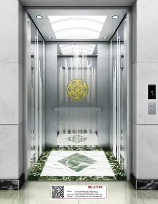 Зеркальный пассажирский лифт "SE-J111N" - от 149 000 000 сум / комплект