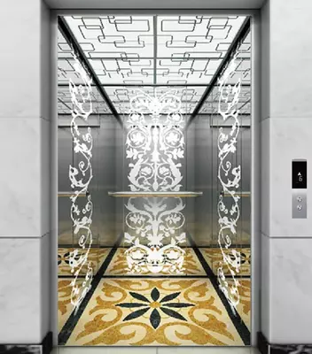 Зеркальный пассажирский лифт "SE-J113N"