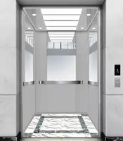 Зеркальный пассажирский лифт "SE-J114N"