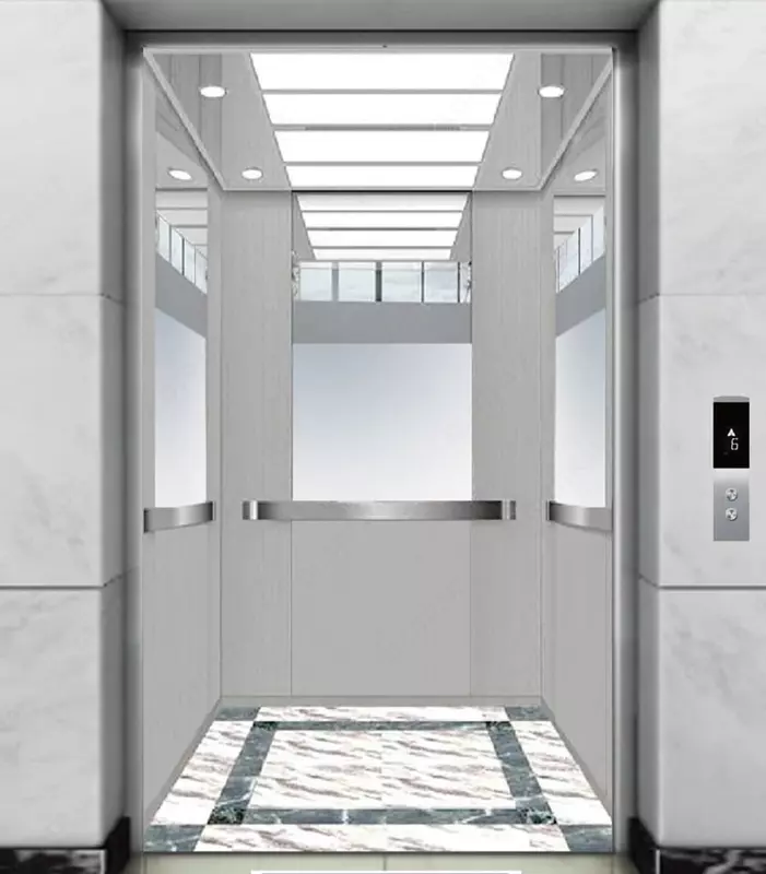 Зеркальный пассажирский лифт "SE-J114N"