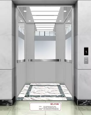 Зеркальный пассажирский лифт "SE-J114N" - от 149 000 000 сум / комплект