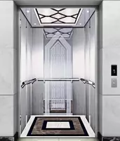 Зеркальный пассажирский лифт "SE-J116N"