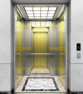 Oynali yo'lovchi lifti "SE-G002" (Oltin)