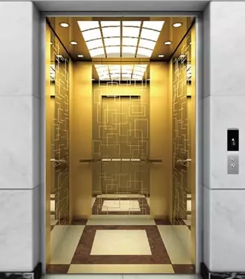 Oynali yo'lovchi lifti "SE-G003" (Oltin)