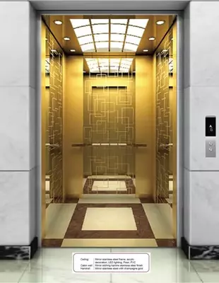 Oynali yo'lovchi lifti "SE-G003" (Oltin) - 149 000 000 so'm / to'plamdan