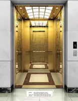 Зеркальный пассажирский лифт "SE-G003" (Золотистый) - от 149 000 000 сум