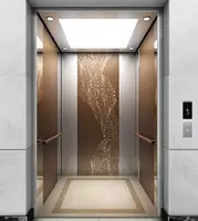 Oynali yo'lovchi lifti "SE-G006" (Oltin)