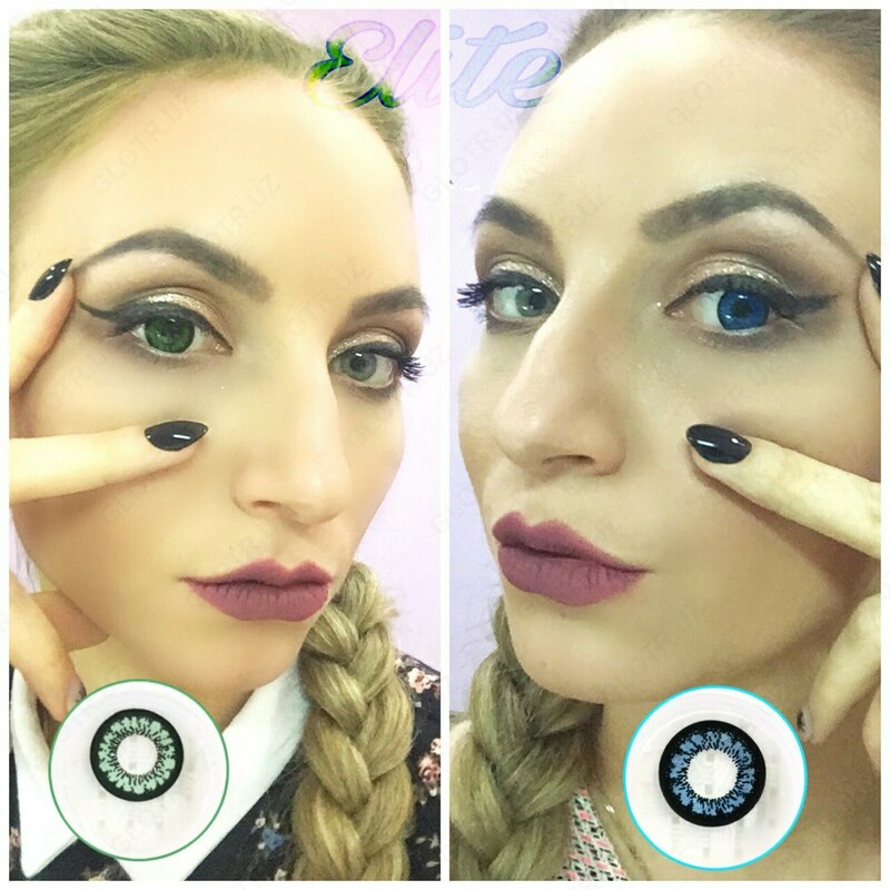   Koz oynaklar va rangli yumshoq kontakt linzalar