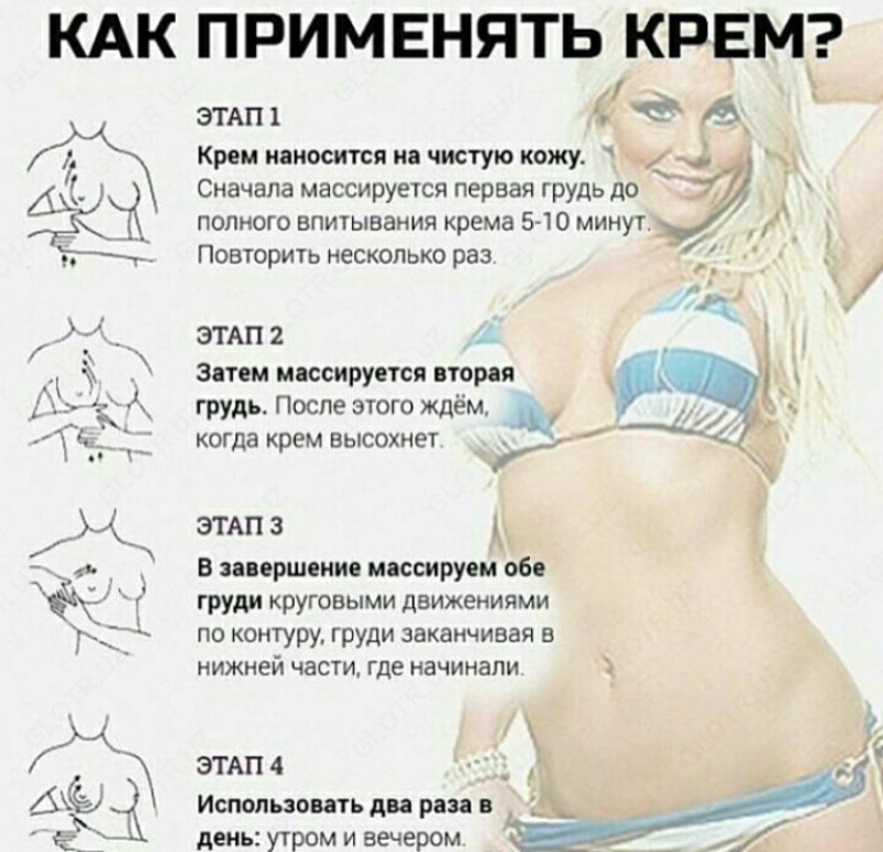 Крем для увеличения груди  BUST CREAM Оптом и розница