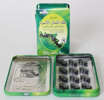 Супер королевский черный муравей (Super black ant king)