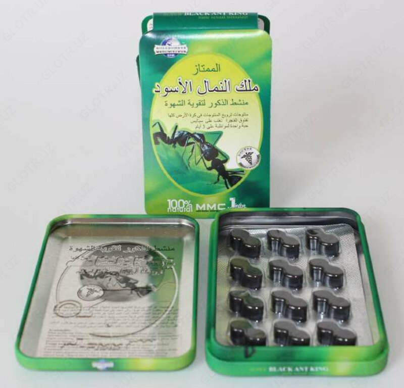 Супер королевский черный муравей (Super black ant king)