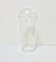 от {0} сум Стаканы пластиковые с купольной крышкой 500мл