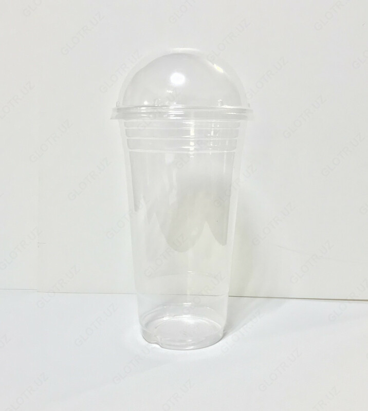 от {0} сум Стаканы пластиковые с купольной крышкой 500мл