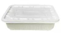 Пластиковые контейнеры прямоугольные с крышкой 800мл - от {0} сум