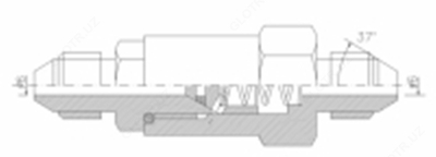 Обратный клапан для системы пневмопуска