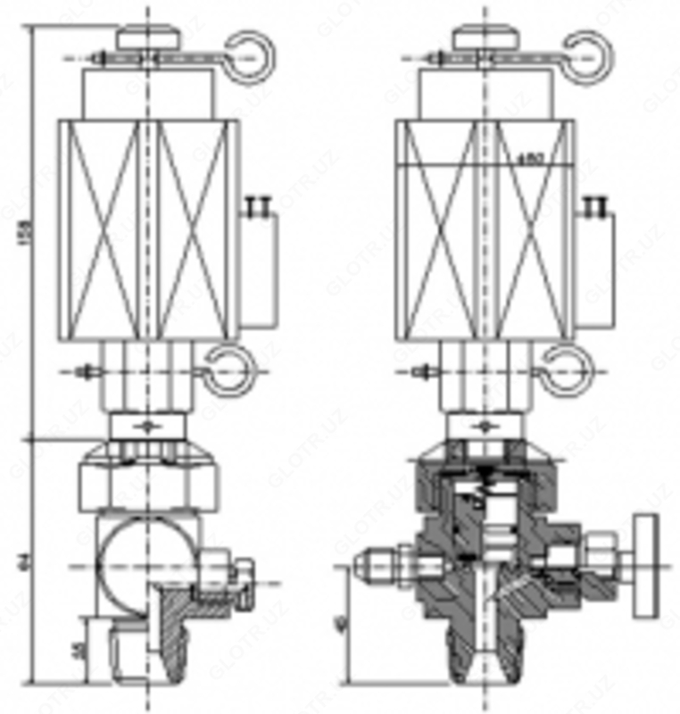Электромагнитное пусковое устройство - по запросу