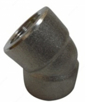 Отвод резьбовой переходной (135 градусов)