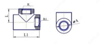 Тройник резьбовой переходной - Цена по запросу
