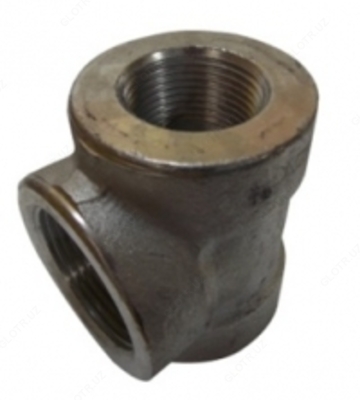 Тройник резьбовой равнопроходной