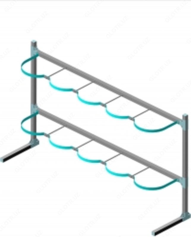 Многоместные стойки без полки под коллектор - по запросу