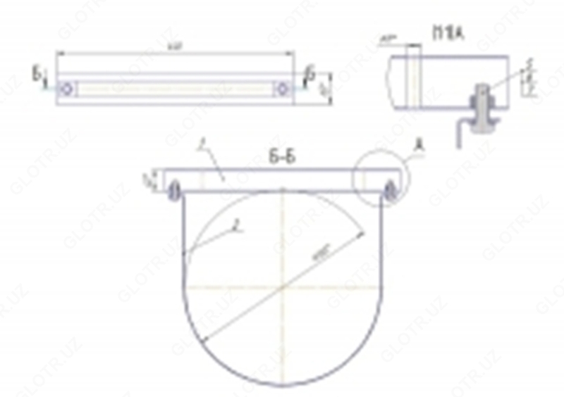 Стеновое крепление НК-50 СБ - по запросу
