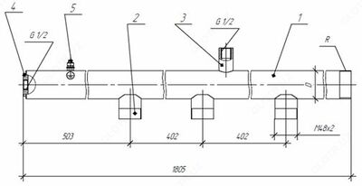 Коллектор газовый К3 - Цена по запросу
