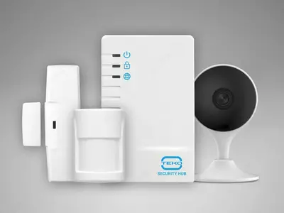 Комплект GSM сигнализации Security Hub с видеокамерой
