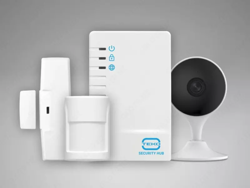 Комплект GSM сигнализации Security Hub с видеокамерой