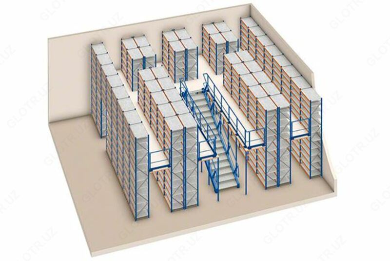 Мезонинные Стеллажи Складские - 1 000 000 сум