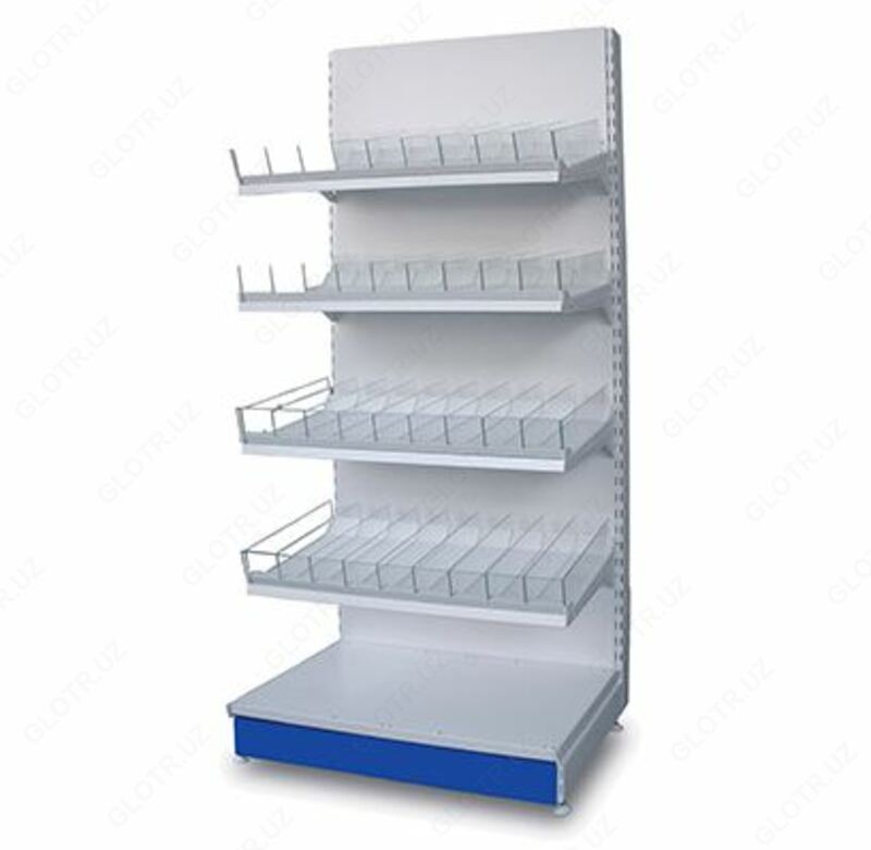 Торговые Пристенные Стеллажи